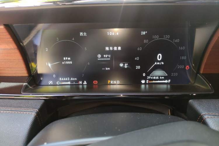 Used Lincoln Navigator 2020 3.5T Prestige Edition Odometer Close Up