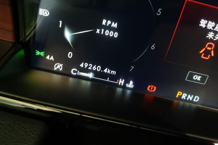 Used Lincoln Navigator 2020 3.5T Prestige Edition Odometer Close Up
