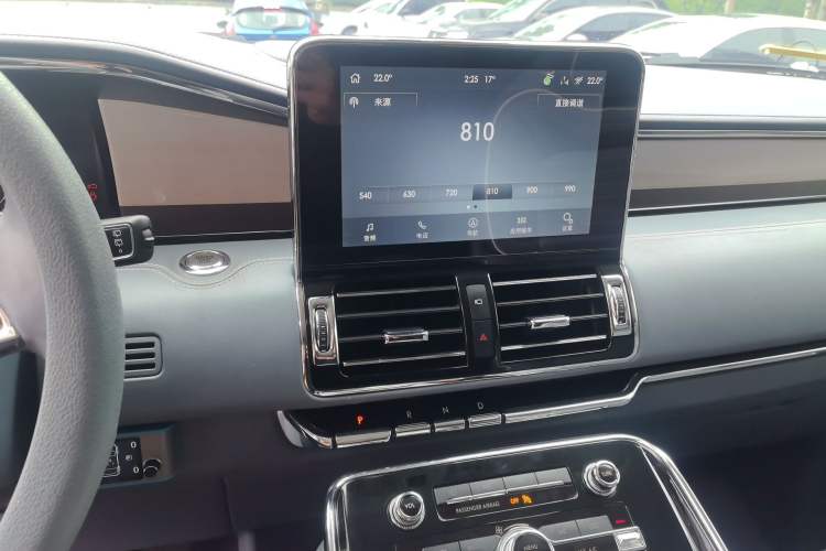 Used Lincoln Navigator 2020 3.5T Presidential Series Audio And AC Panel