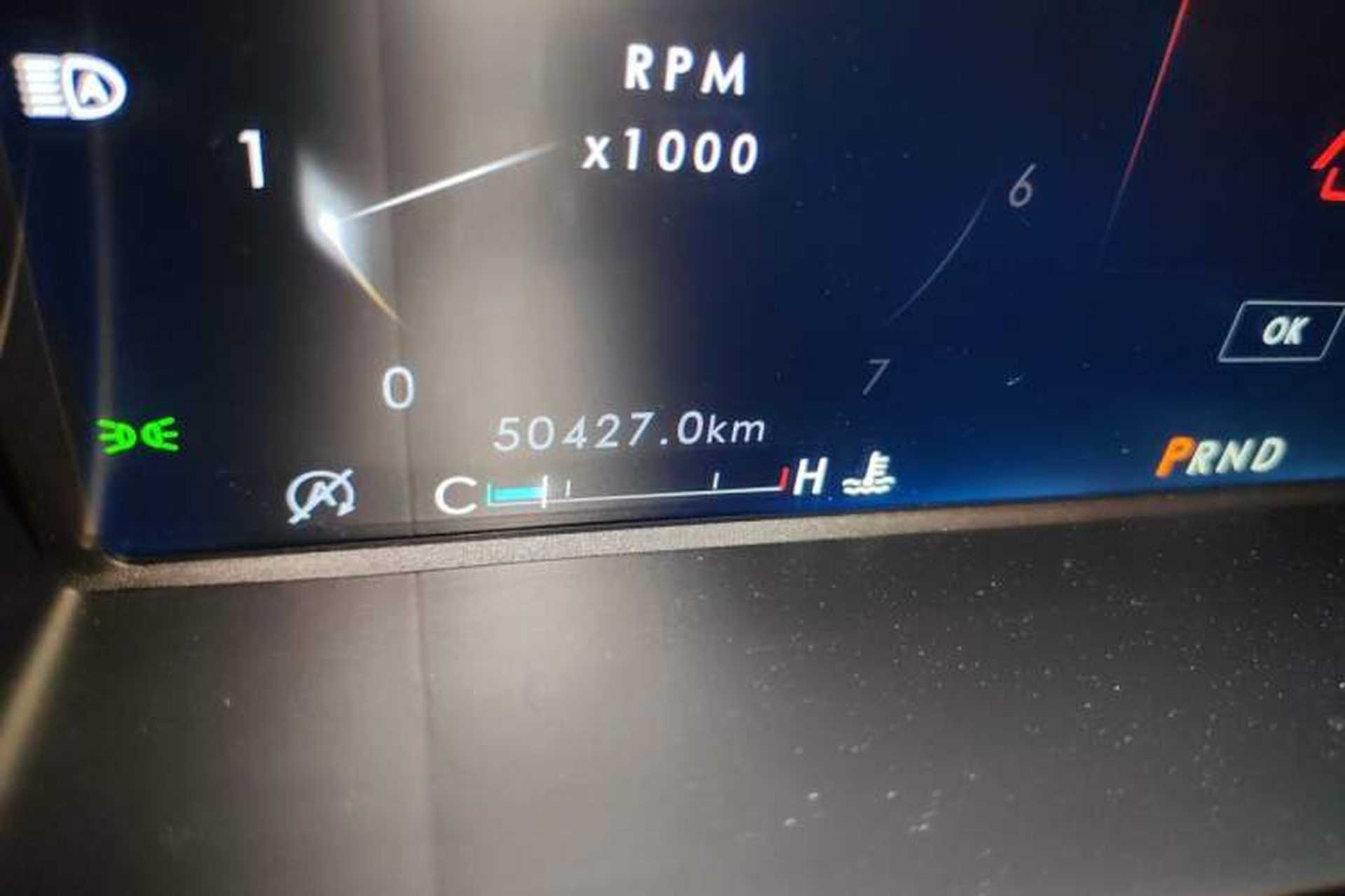 Used Lincoln Navigator 2020 3.5T Presidential Series Odometer Close Up