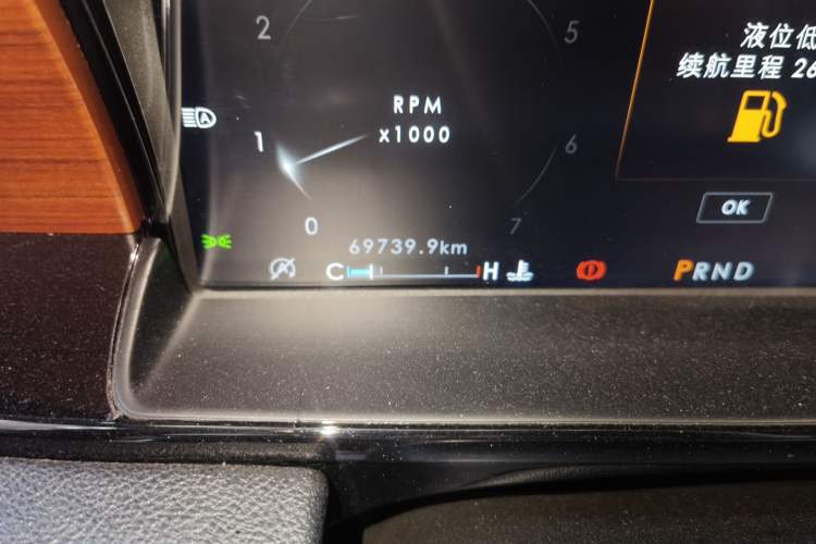 Used Lincoln Navigator 2020 3.5T Prestige Edition Odometer Close Up