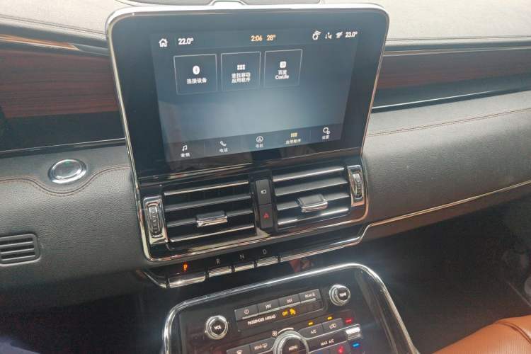 Used Lincoln Navigator 2020 3.5T Prestige Edition Audio And AC Panel