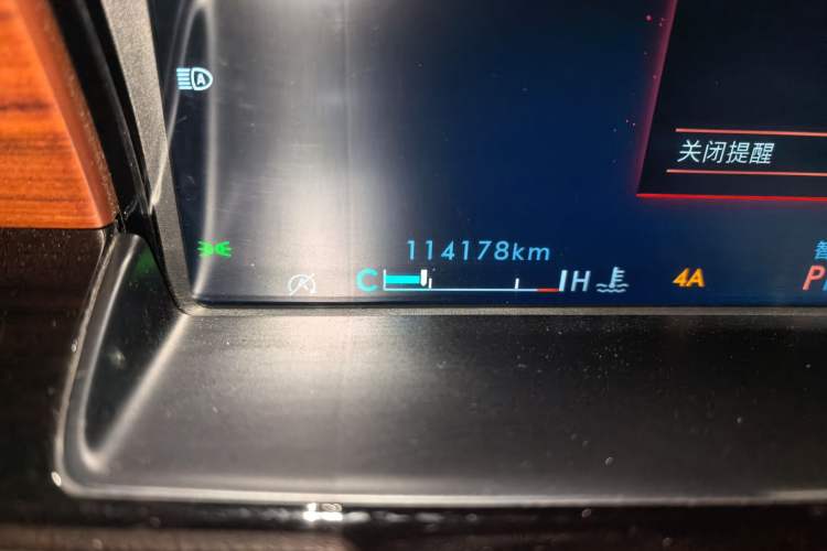 Used Lincoln Navigator 2022 3.5T Prestige Edition Odometer Close Up
