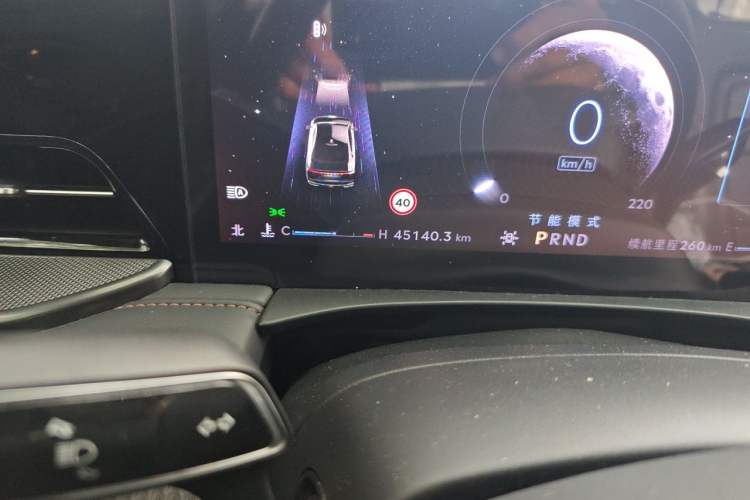 Used Lincoln Z 2022 iKoo Luxury Edition Odometer Close Up