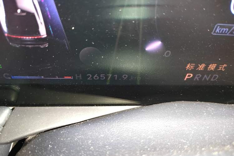 Used Lincoln Z 2022 iXiang Luxury Edition Odometer Close Up