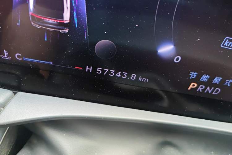 Used Lincoln Z 2022 iEnjoy Luxury Edition Odometer Close Up