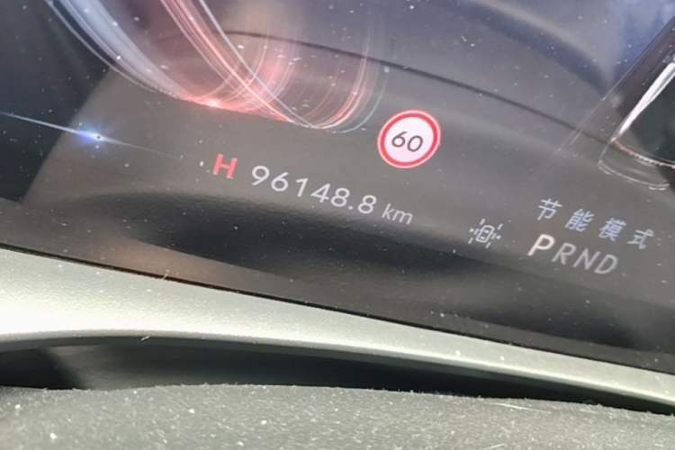 Used Lincoln Z 2022 Facelift iEnjoy Luxury Edition Odometer Close Up
