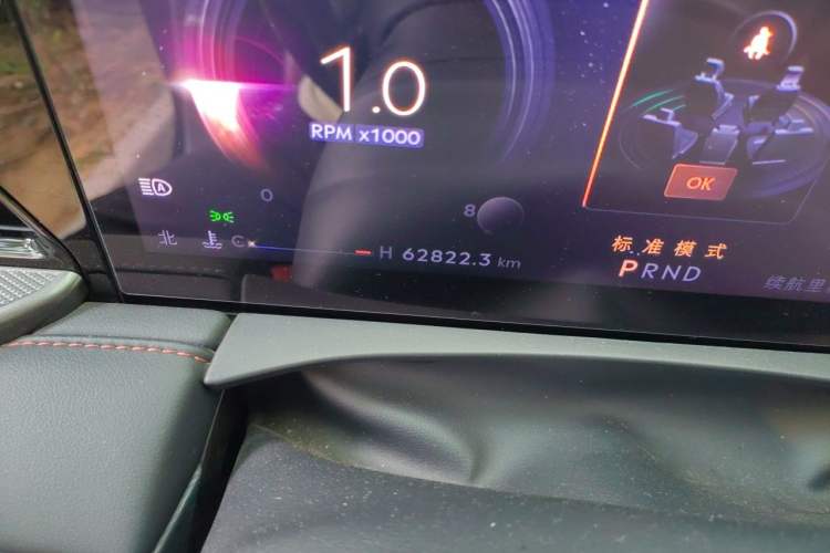 Used Lincoln Z 2022 Facelift iEnjoy Deluxe Edition Odometer Close Up
