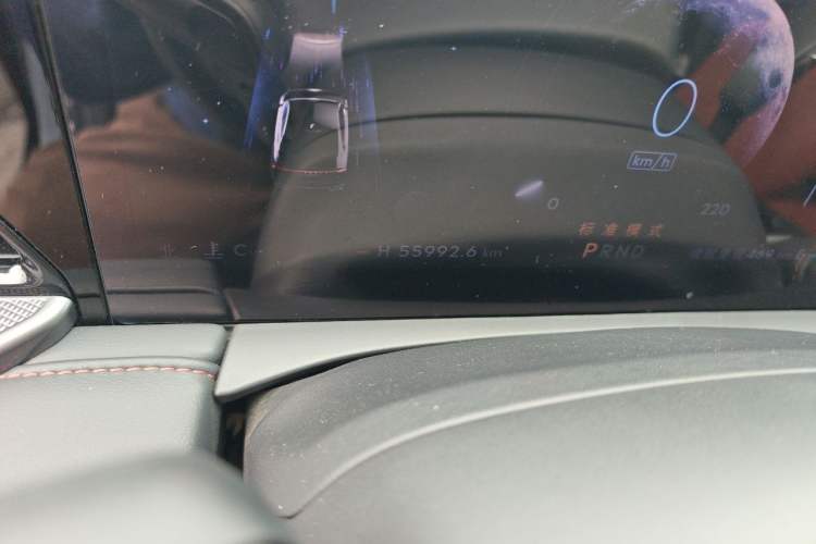 Used Lincoln Z 2022 Facelift iEnjoy Luxury Edition Odometer Close Up