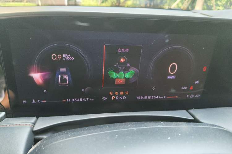 Used Lincoln Z 2022 Facelift iEnjoy Luxury Edition Instrument Cluster