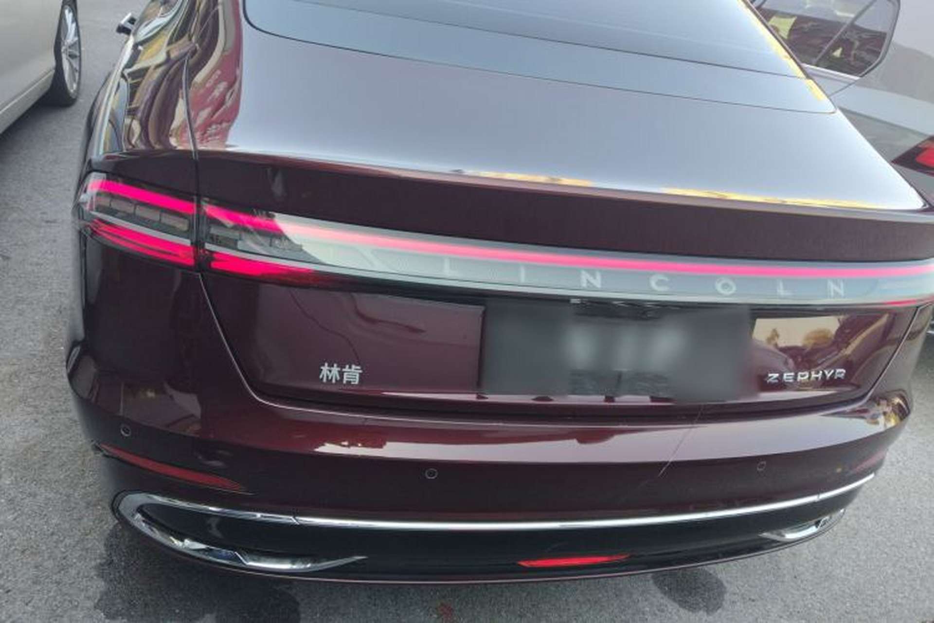 Used Lincoln Z 2022 iXiang Deluxe Edition Rear