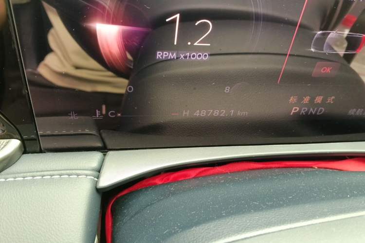 Used Lincoln Z 2022 iKoo Deluxe Edition Odometer Close Up