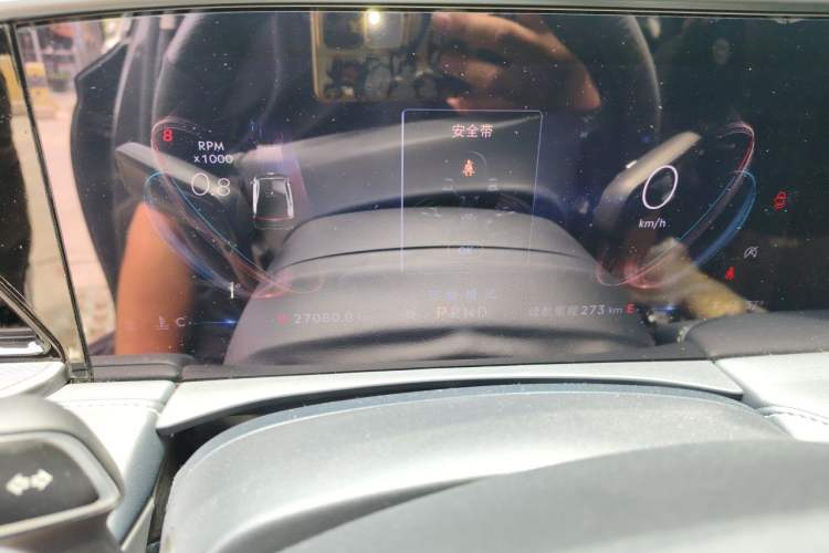 Used Lincoln Z 2022 iKoo Luxury Edition Odometer Close Up