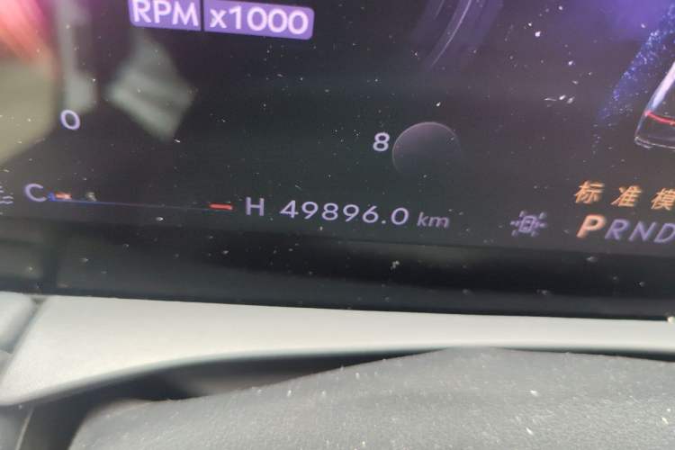 Used Lincoln Z 2022 iEnjoy Luxury Edition Odometer Close Up