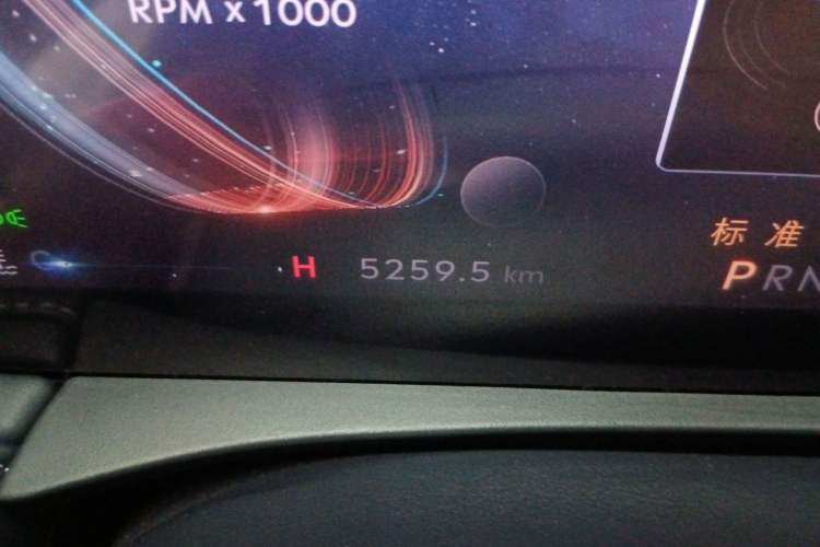 Used Lincoln Z 2022 iKoo Luxury Edition Odometer Close Up
