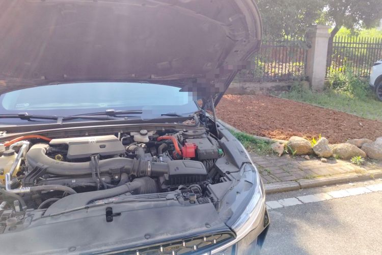 Used Lincoln Z 2024 2.0T Two-Wheel Drive Luxury Hybrid Version Engine Bay Left
