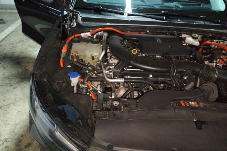Used Lincoln Z 2024 2.0T Two-Wheel Drive Luxury Hybrid Version Engine Bay Right