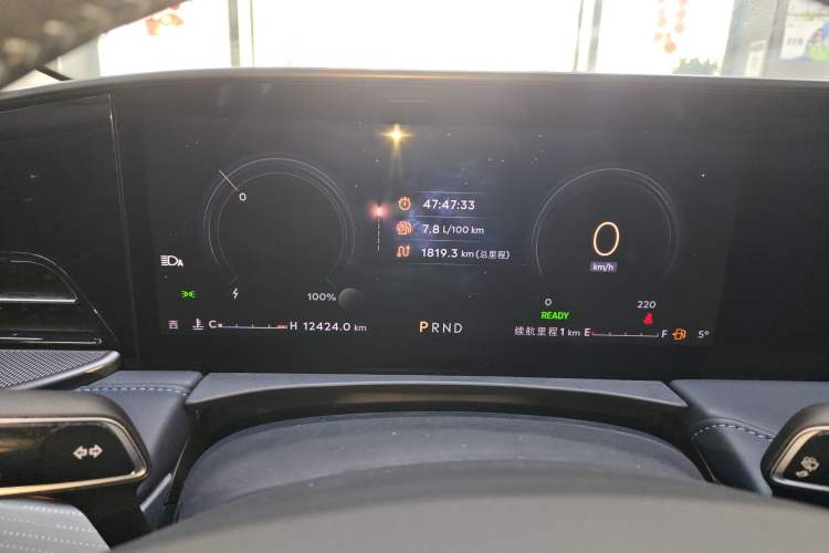Used Lincoln Z 2024 2.0T Two-Wheel Drive Prestige Hybrid Version Instrument Cluster
