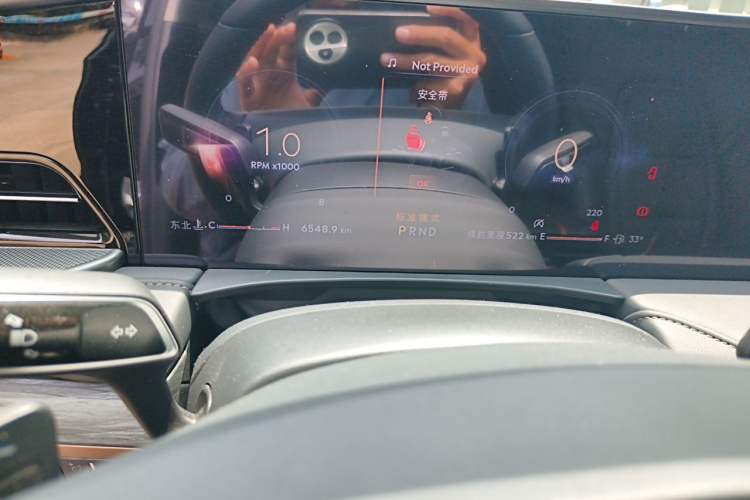 Used Lincoln Z 2025 2.0T Zunyue Edition Odometer Close Up
