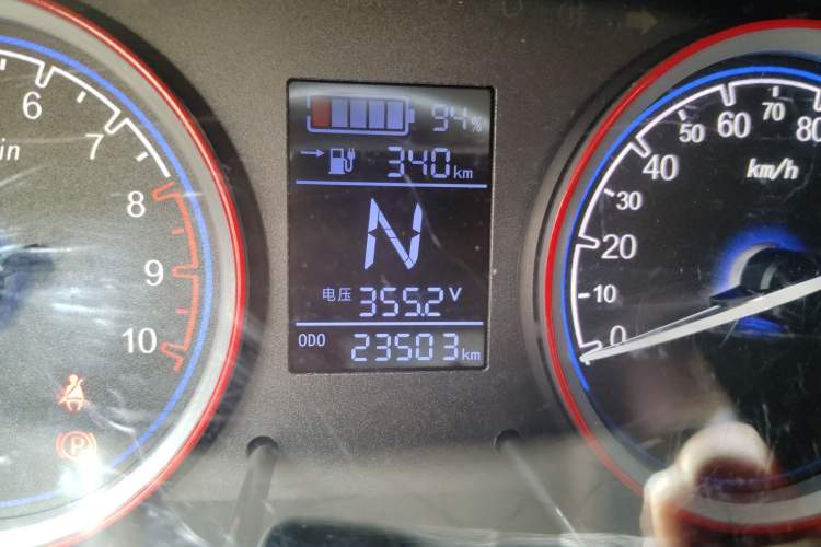 Used LINGBOX 2022 ZHUOWENJUN Edition Odometer Close Up