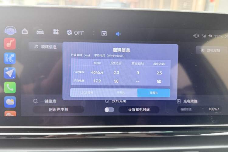 Used Lingxi L 2024 Player No. 1 Edition Odometer Close Up