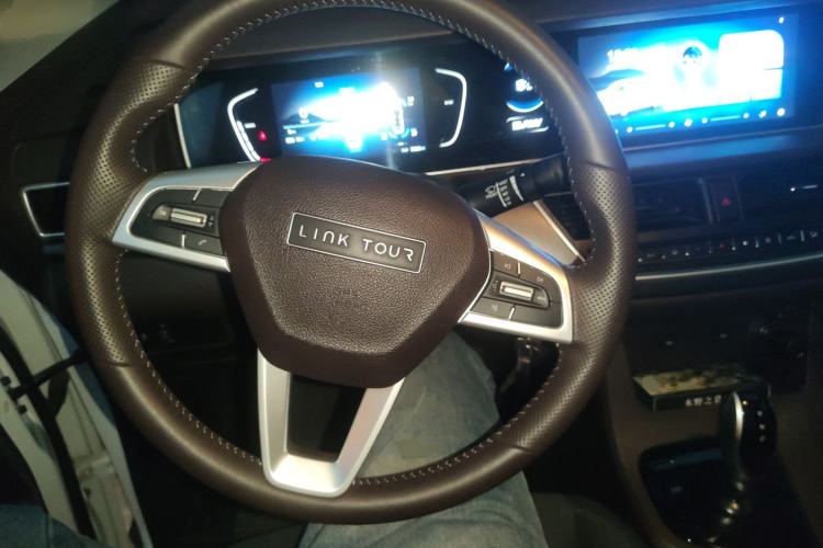 Used LinkTour E-M8 2025 320 km Range Luxury Version 7 Seats Steering Wheel