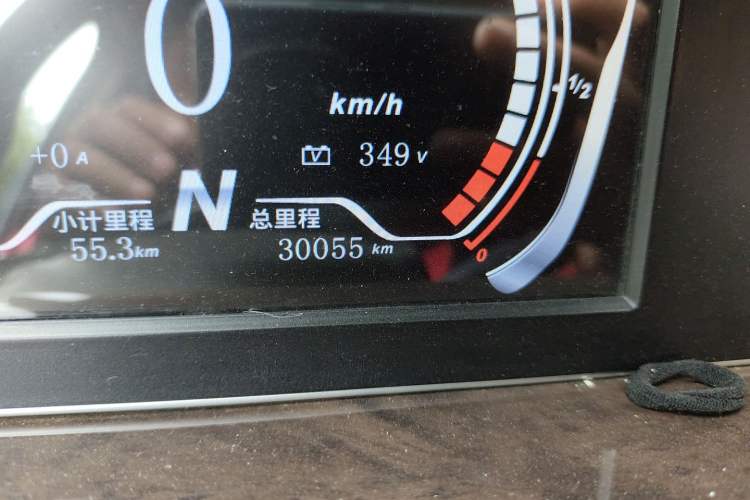 Used LinkTour E Tour 2018 Comfort Model Odometer Close Up