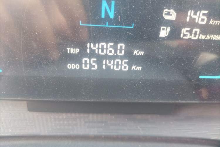Used Linxys Huangjincang 2024 Economy Version First Class Cabin Odometer Close Up