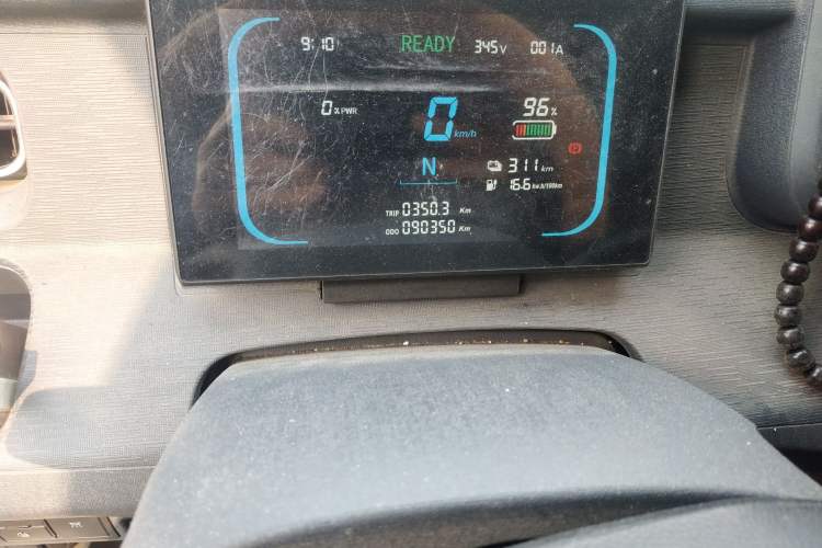 Used Linxys Huangjincang 2024 Economy Version First Class Cabin Odometer Close Up