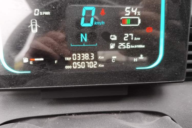 Used Linxys Huangjinka 2023 Pioneer Edition Odometer Close Up