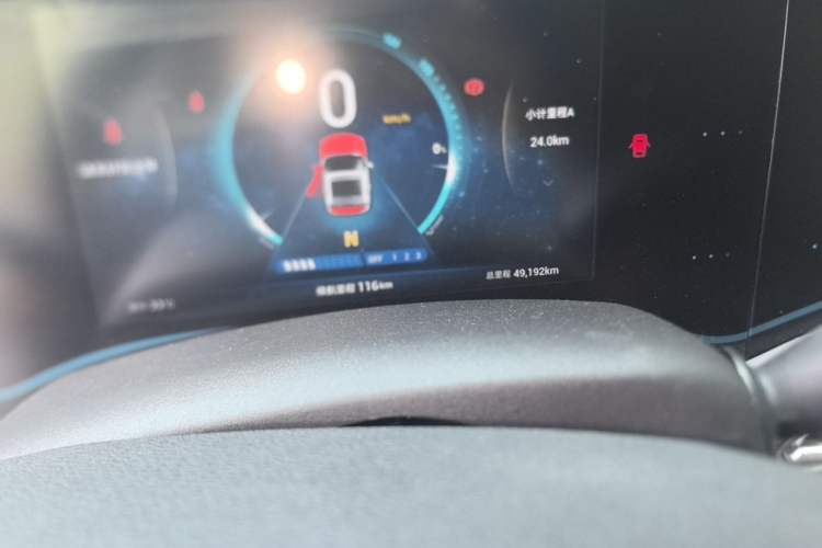 Used LITE 2019 R300 Force Edition Odometer Close Up