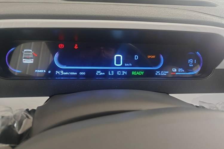 Used Livan Blue Balloon 2025 Model Dynamic Version Instrument Cluster