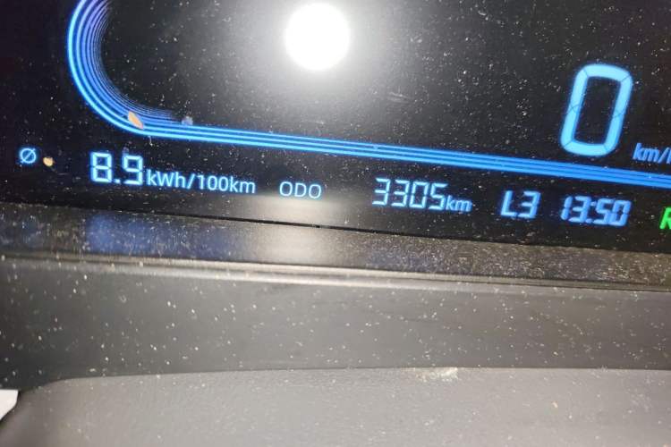 Used Livan Blue Balloon 2025 Model Dynamic Version Odometer Close Up