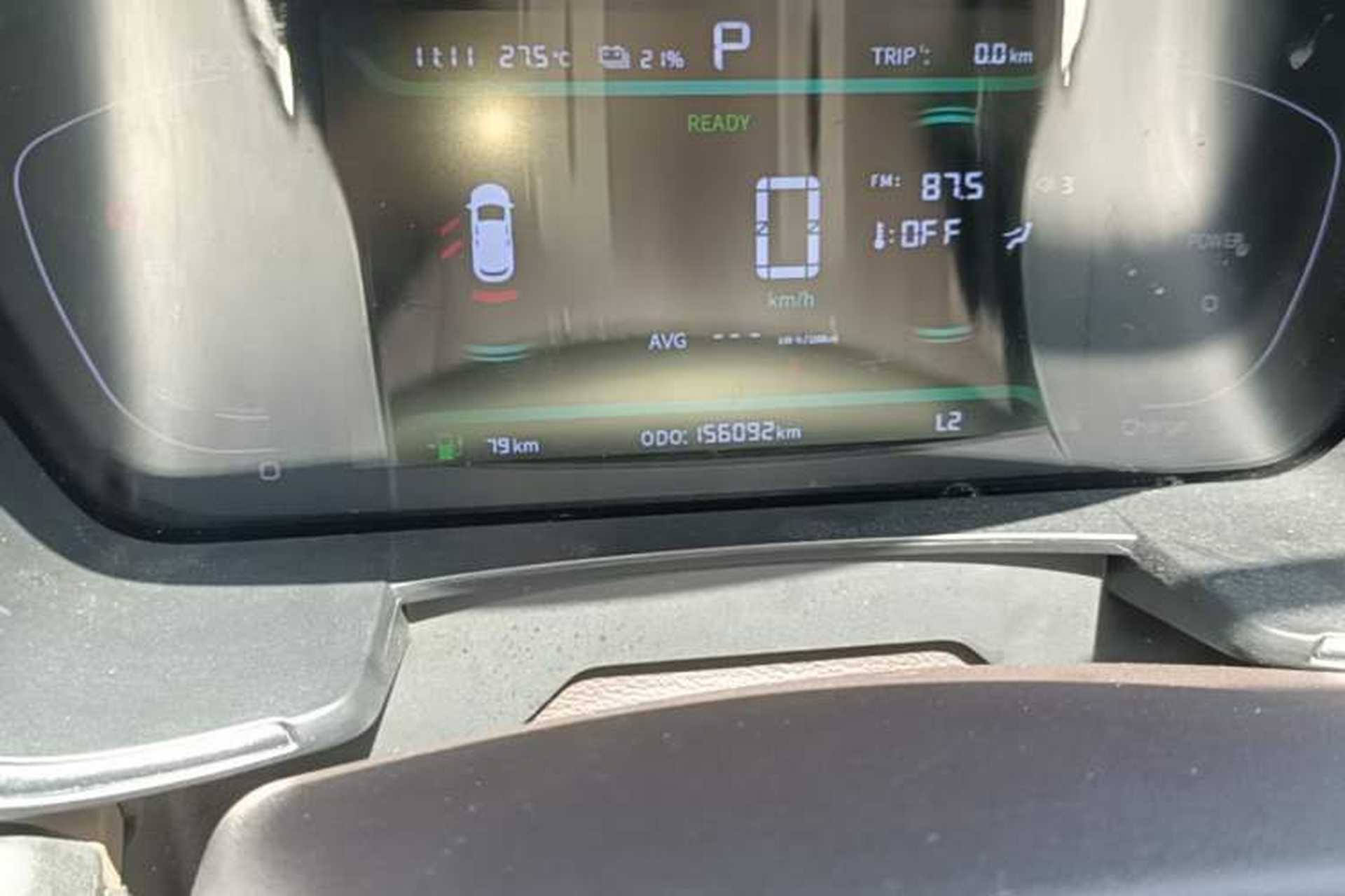 Used Livan Maple 80V 2021 Easy-to-Replace Version Lithium Ternary Odometer Close Up