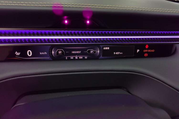Used Lotus ELETRE 2023 ELETRE R+ Odometer Close Up