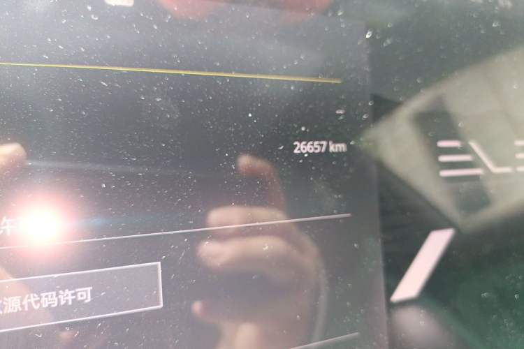 Used Lotus ELETRE 2023 ELETRE R+ Odometer Close Up