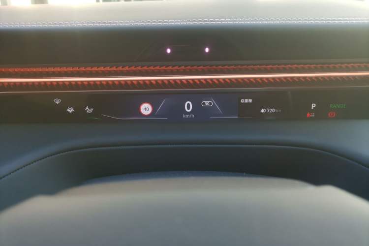 Used Lotus ELETRE 2023 ELETRE S+ Odometer Close Up
