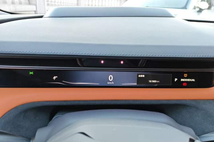 Used Lotus EMEYA 2024 EMEYA R+ Odometer Close Up