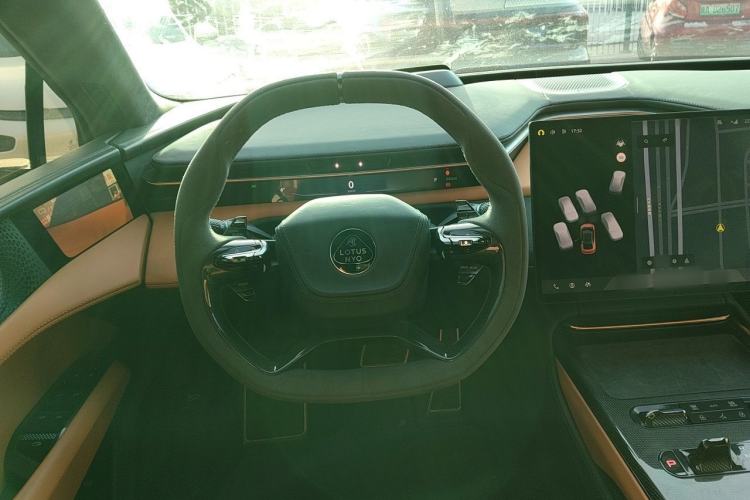 Used Lotus EMEYA 2024 EMEYA R+ Black Gold Edition Steering Wheel
