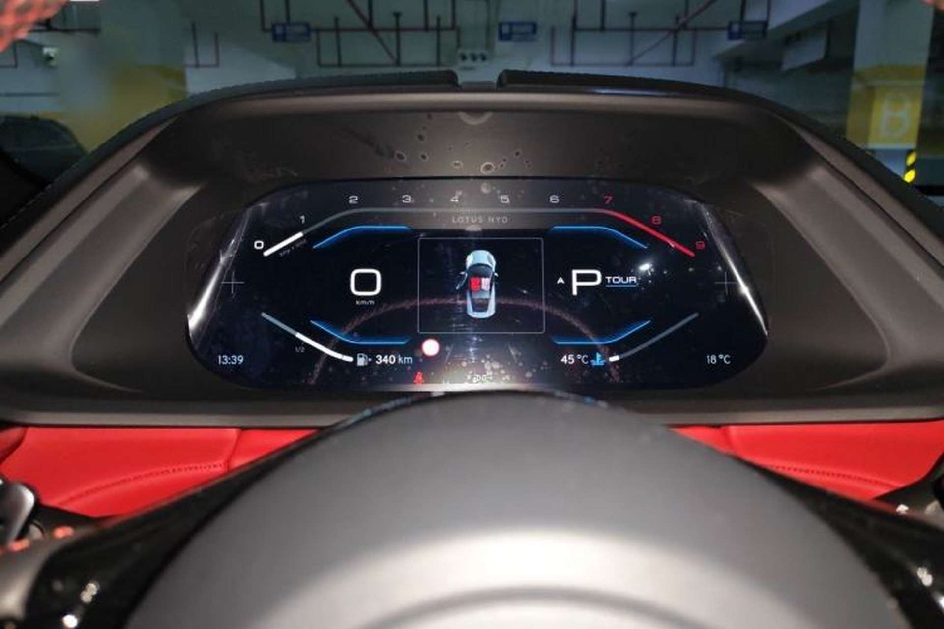 Used Lotus EMIRA 2021 2.0T DCT First Edition Instrument Cluster