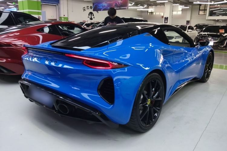 Used Lotus EMIRA 2021 2.0T DCT First Edition Rear Right 45 Deg