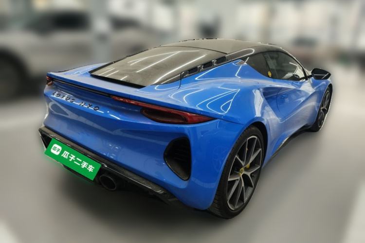Used Lotus EMIRA 2021 2.0T DCT First Edition Rear Right 45 Deg