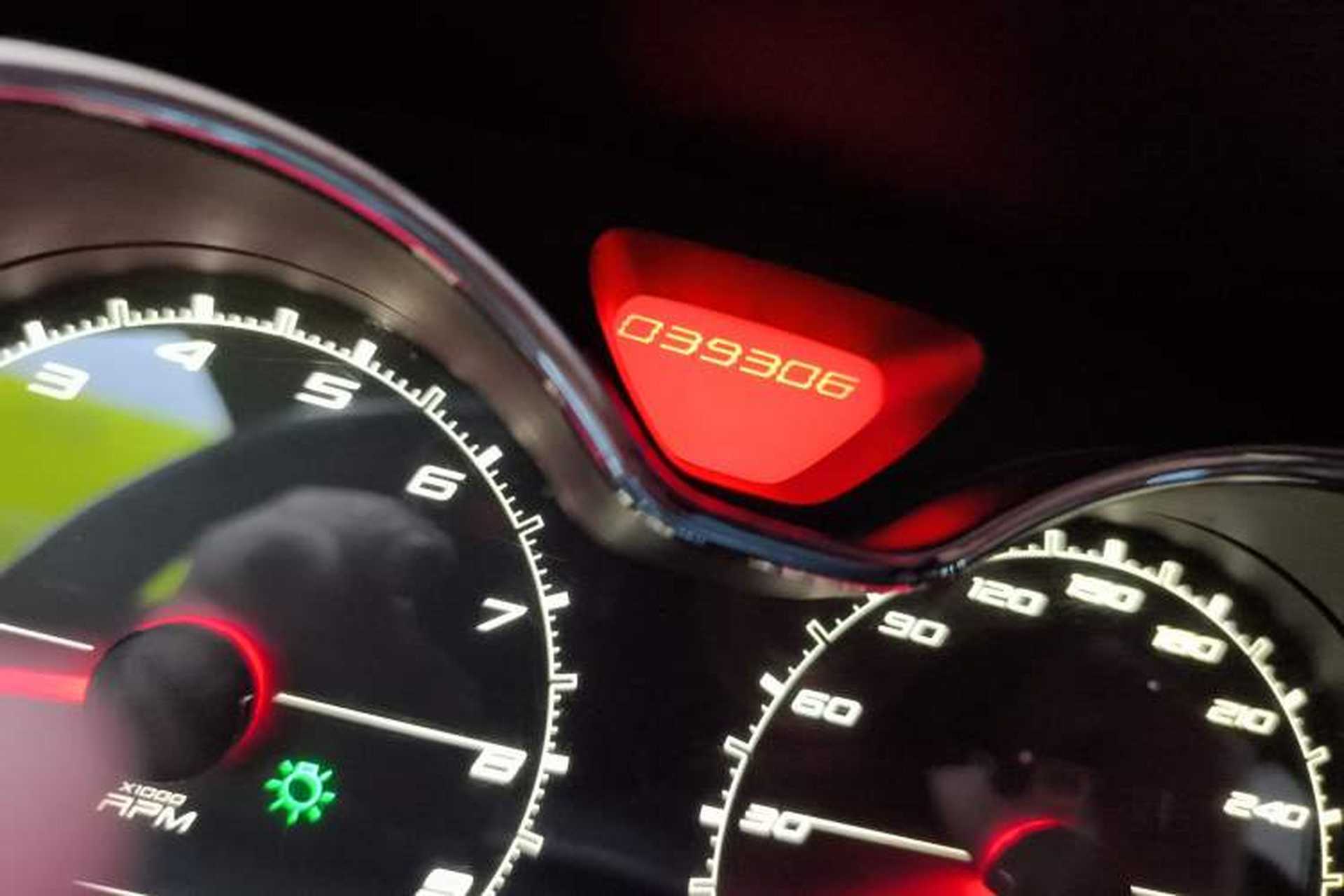Used Lotus Evora 2011 3.5 V6 Four-Seat Standard Edition Odometer Close Up