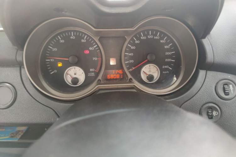 Used Lotus Joy 2009 1.6L Automatic Fashion Edition Odometer Close Up