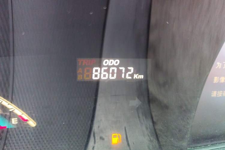 Used Luxgen Great 7 MPV 2016 2.0T Comfort Edition Odometer Close Up