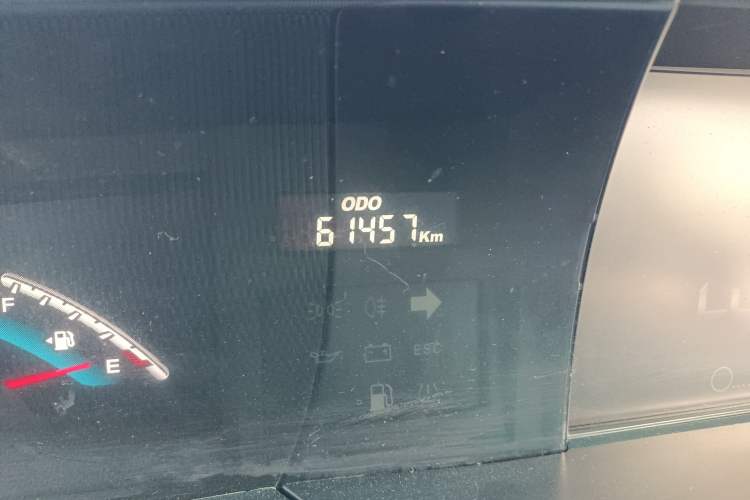 Used Luxgen Great 7 MPV 2016 2.2T Smart Enjoyment Version Odometer Close Up