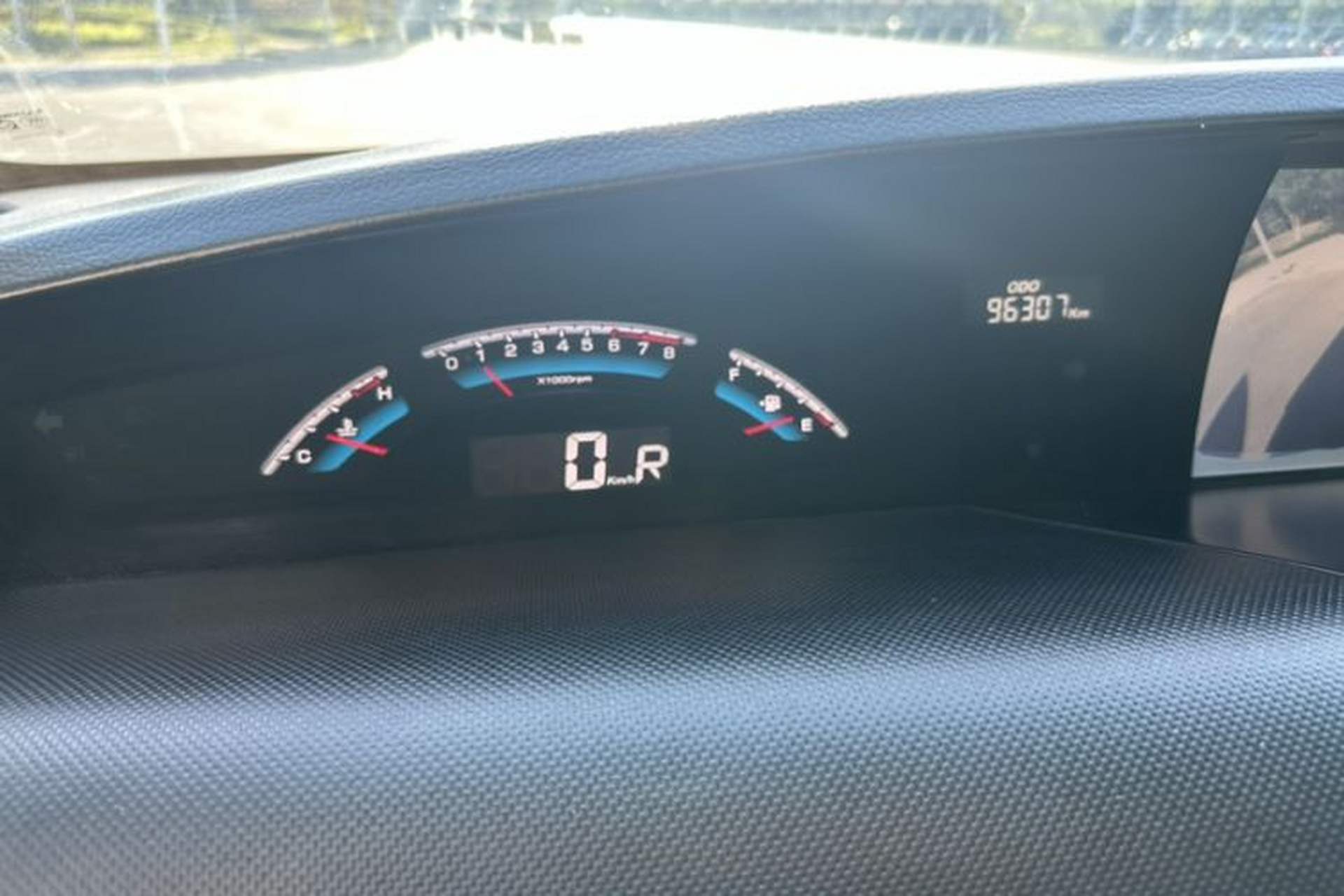Used Luxgen Great 7 MPV 2016 2.0T Comfort Edition Odometer Close Up