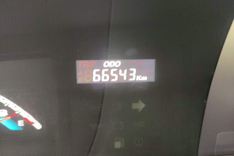 Used Luxgen Great 7 MPV 2016 2.2T Smart Enjoyment Version Odometer Close Up