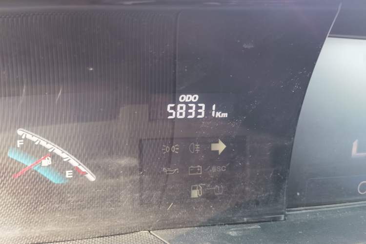 Used Luxgen Great 7 MPV 2019 2.0T Flagship Edition Odometer Close Up