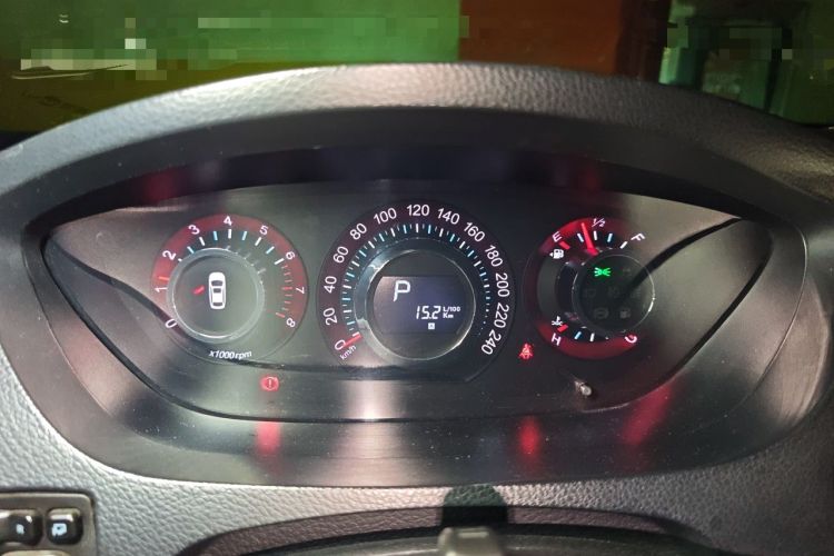 Used Luxgen Great 7 SUV 2013 Limited-Edition Sharp Edition 2.2T All-Wheel-Drive Prestige Model Instrument Cluster